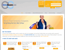 Tablet Screenshot of onlinecoupons.com